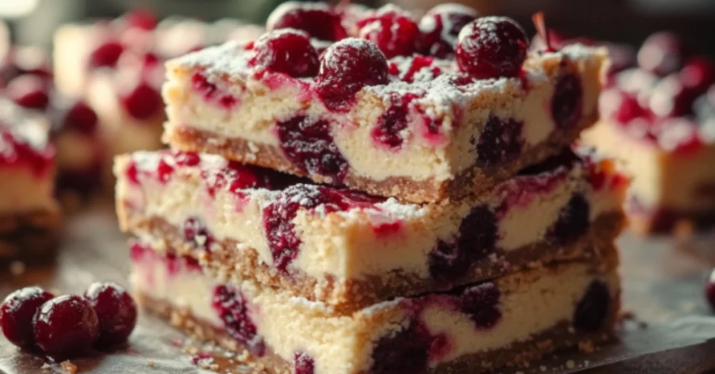 Cherry Cheesecake Bars recipe