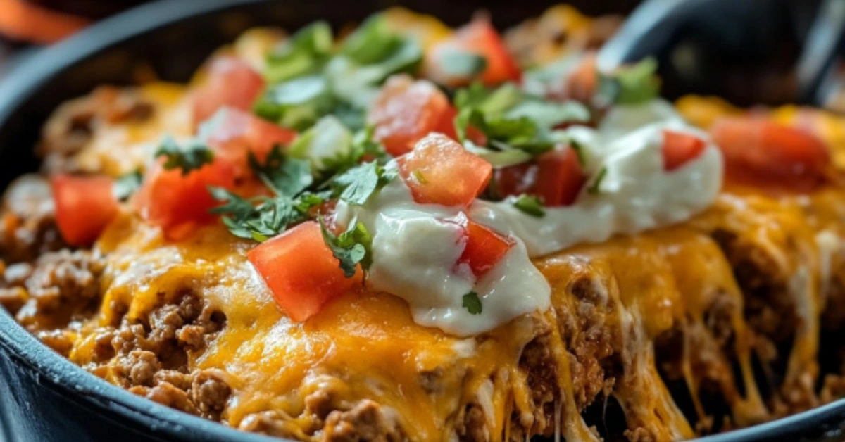 Walking Taco Casserole recipe