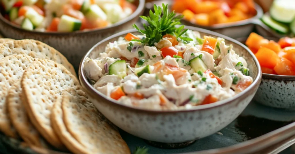 Chicken Salad Party Platter