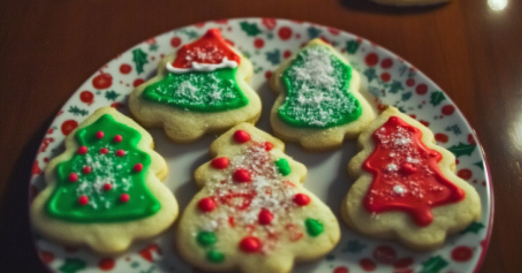 christmas tree sugar cookies recipe