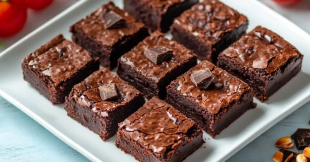 Healthy Oatmeal Brownies