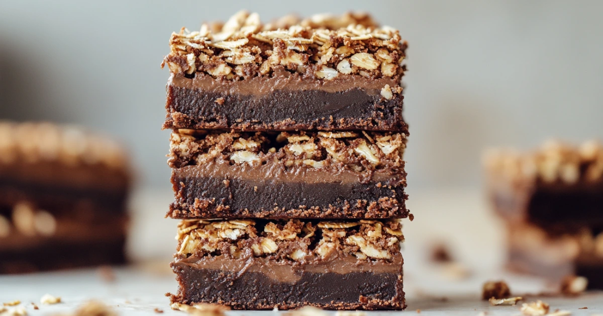 Brownies With Oatmeal recipe