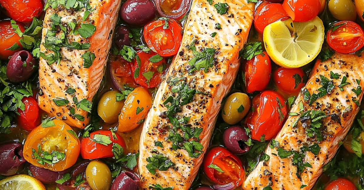 Mediterranean Salmon Recipe