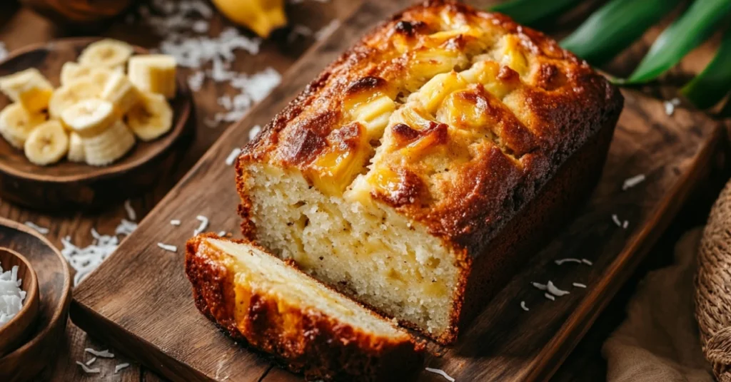 Hawaiian Banana Bread Recipe 3